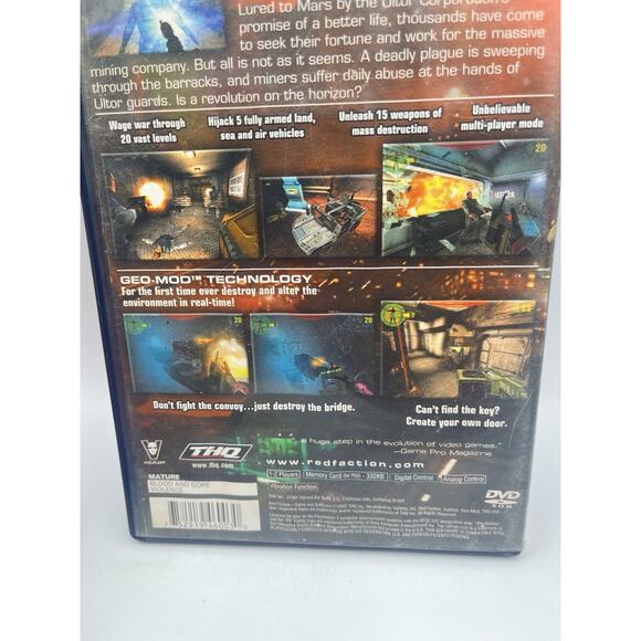 Red Faction Ps2, Playstation 2 (Greatest Hits) CIB - Picture 6 of 8